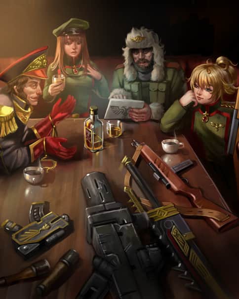 Warhammer Crossover: Ciaphas Cain by Blago Alla 