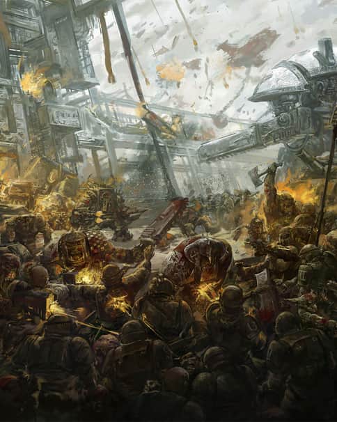 Warhammer Red Waagh! by Fares Maese 