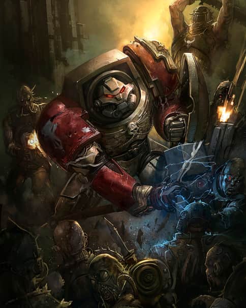 Warhammer Terminator by Fares Maese 