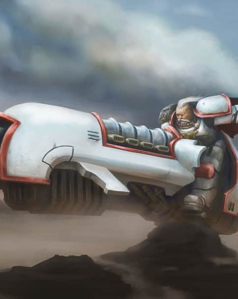 White Scar Jetbike by Chris Worth White Scar Jetbike by Chris Worth