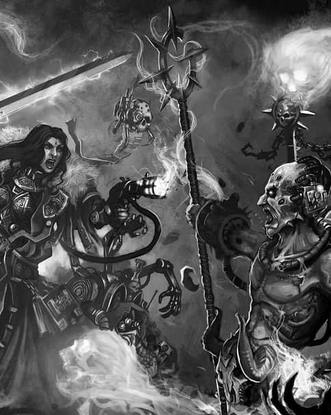 Witch Hunter at Work by Lars Bundvad-Åmodt 