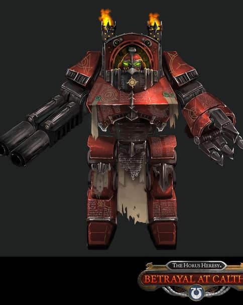 Word Bearers Customized Dreadnought by Sabine Weinman 