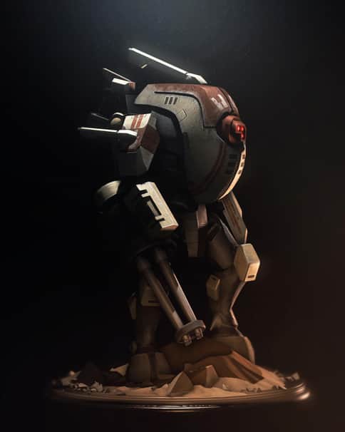 XV25 Stealth Battlesuit by Alexandre Cadinot 