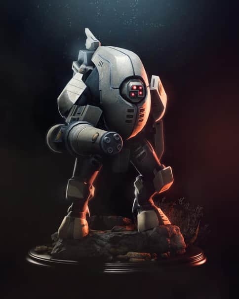 XV25 Stealth Battlesuit by Alexandre Cadinot 
