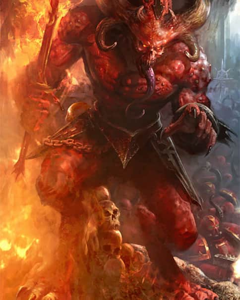 Herald of Khorne by Antonio J. Manzanedo 