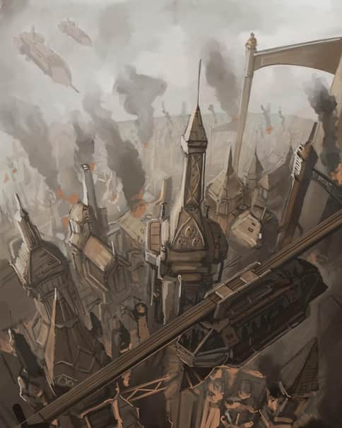 Warhammer 40K Hive City by Oleg Tsoy 
