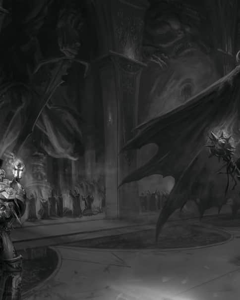 Anax Temidennus vs Demonic Lorgar by Ruslan Korovkin 