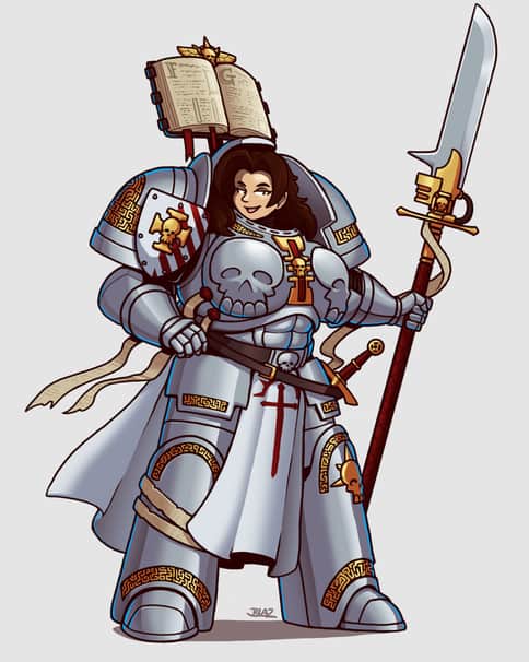 Grey Knight Lydianna by Taylor Schmidt 