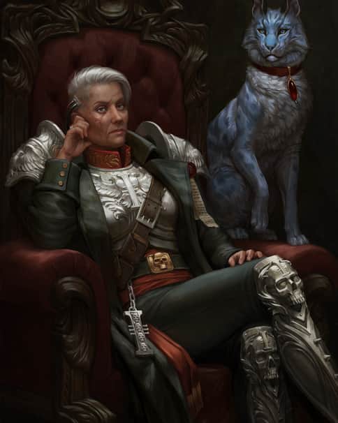 Inquisitor Portrait by Maria Zolotukhina 