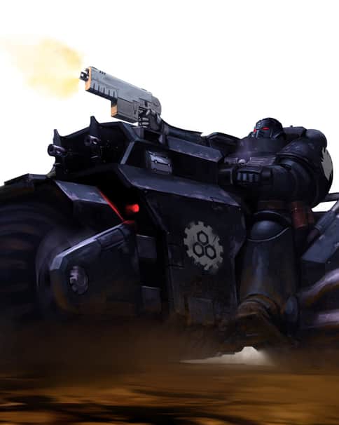 Iron Hands Outrider by George Earl Abalayan 