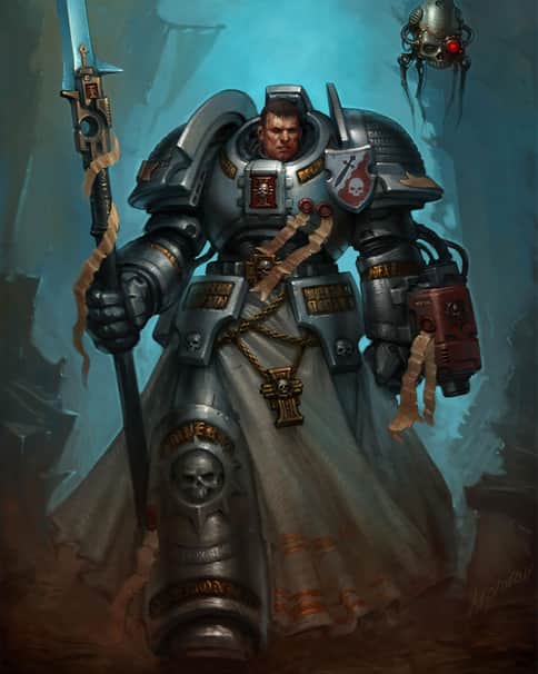 Grey Knight Justicar by Vadim Bakhlychev 