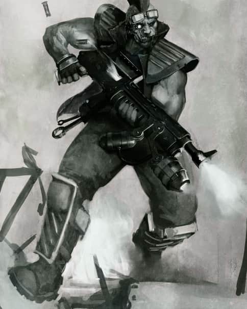 Orlock Ganger by George Earl Abalayan 