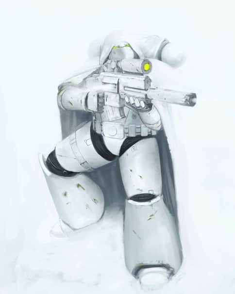 Snow Camo by George Earl Abalayan 