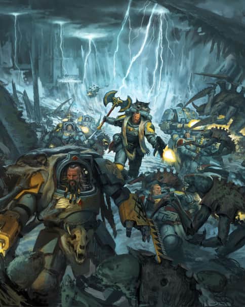 Space Wolves by Phil Moss 