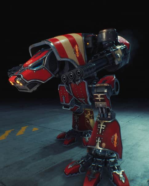 Warhound Titan by Andrew Mezentsew 