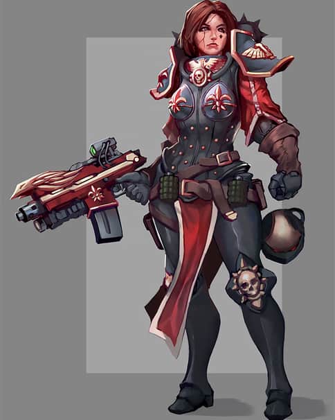 Adepta Sororitas by Haoqian "Pan" Wen 