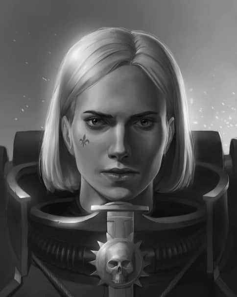 Adepta Sororitas by Ivan Klimenko 