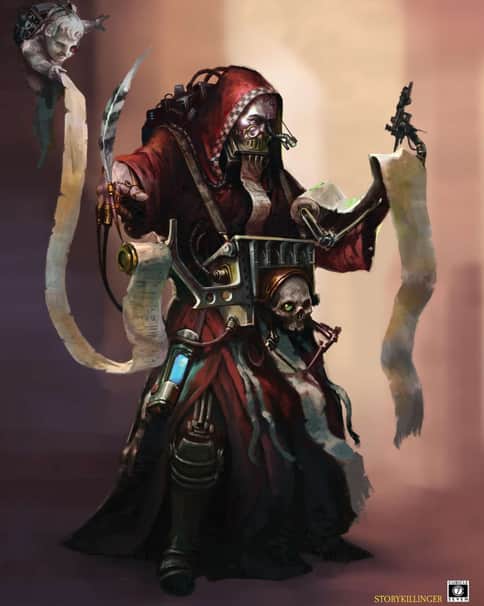 Adeptus Administratum by Stefan Ristić 