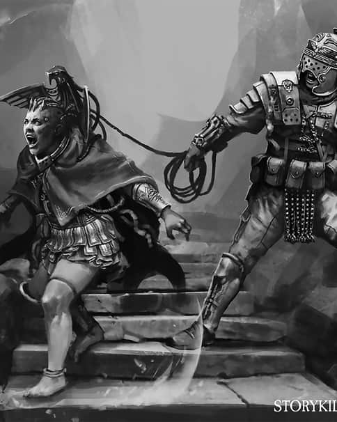 Adeptus Arbites by Stefan Ristić 