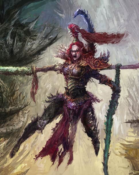 Dark Eldar Warrior by Dmitry Brushray 