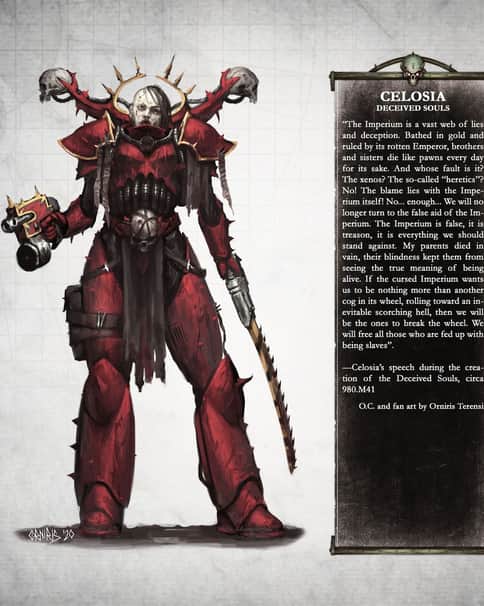 Deceived Souls Celosia by Orniris Terensi 