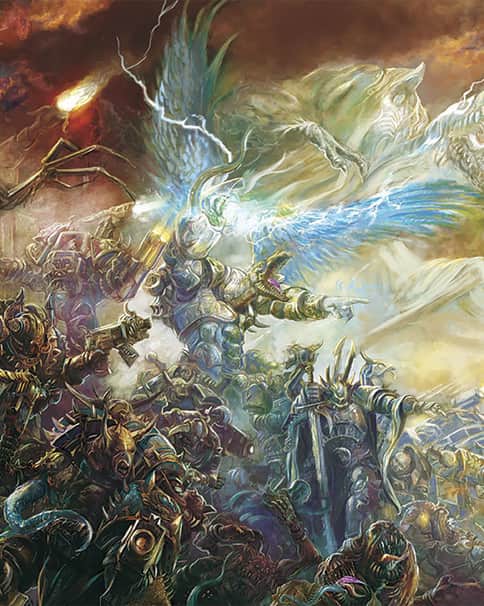 Force of Tzeentch by Vincent Devault 