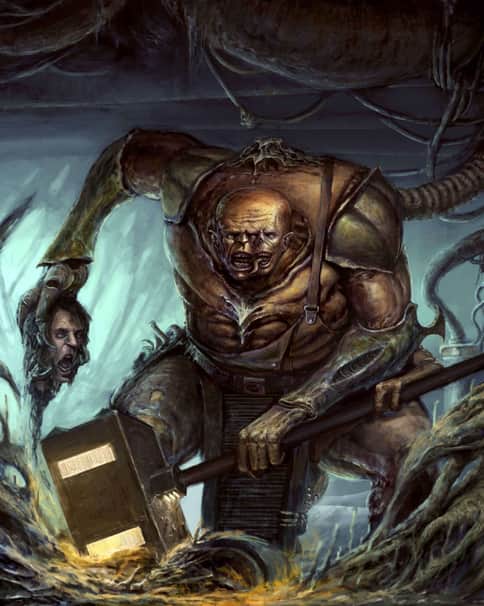 Genestealer Cult Aberrant by Cristian Alias 