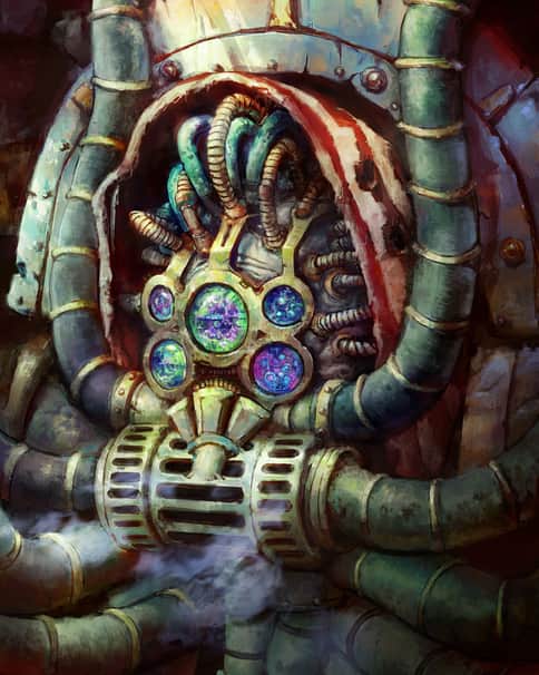 Magos Adeptus Mechanicus by Dmitry Brushray 
