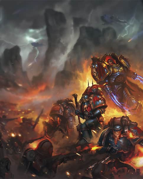 Night Lords vs Solar Auxilia by Victor Fernández Night Lords vs Solar Auxilia by Victor Fernández