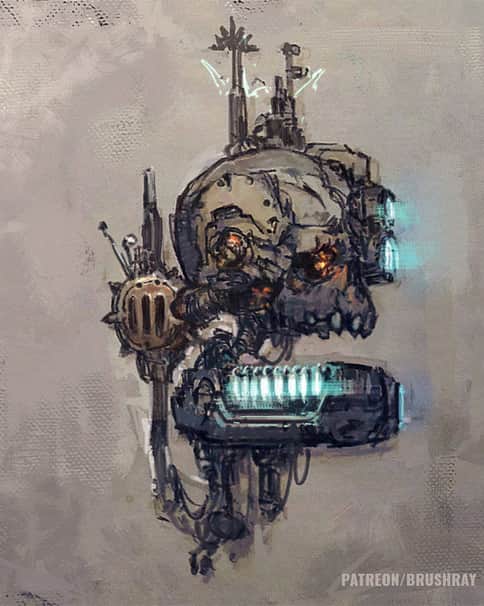 Servo-Skull by Dmitry Brushray 