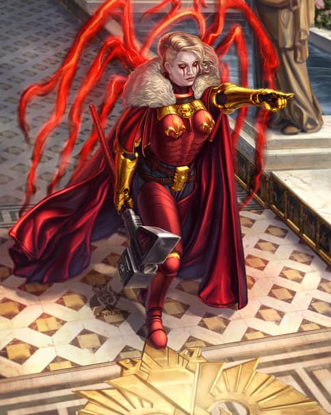 The Blessing of Saint Mina by Inkary 