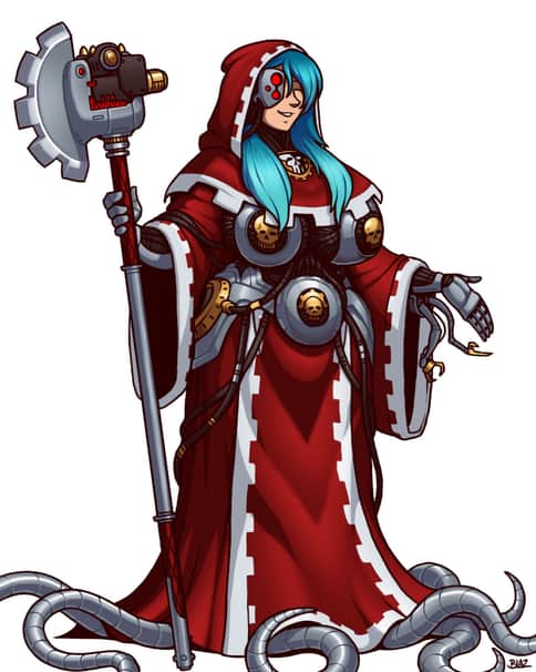 Big Techpriestess by Taylor Schmidt 