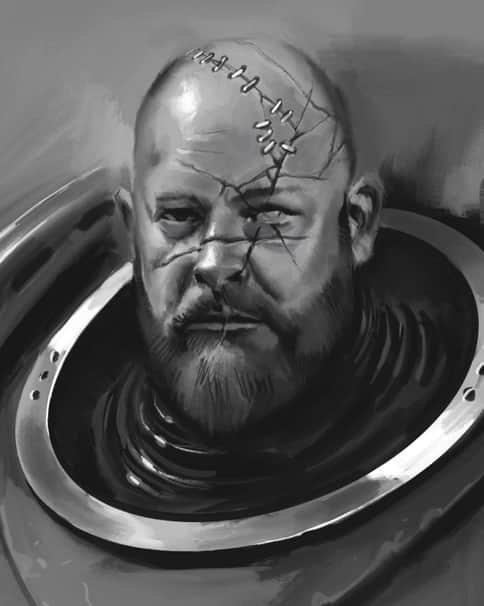 Brother Aethelherd Pontibus by Neil Roberts 