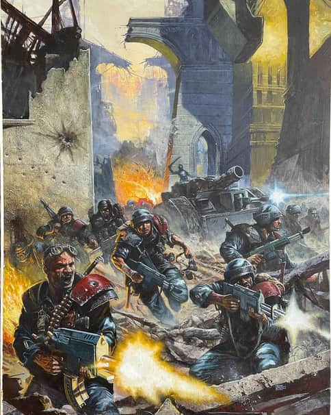 Codex City Fight by Karl Kopinski 