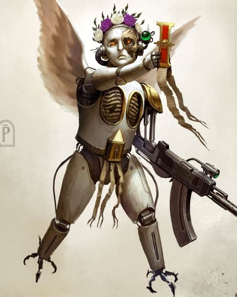 Cyber Cherub by Elijah ArhPriest 