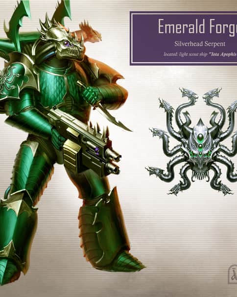 Emerald Forge Units by Elijah ArhPriest 