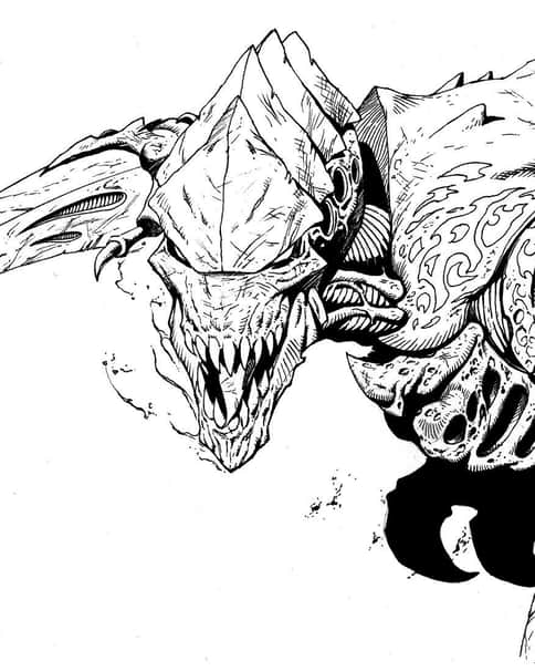 Hormagaunt by Karl Richardson 