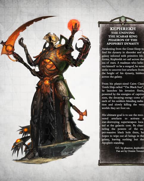 Kephrekh the Undying by Orniris Terensi 