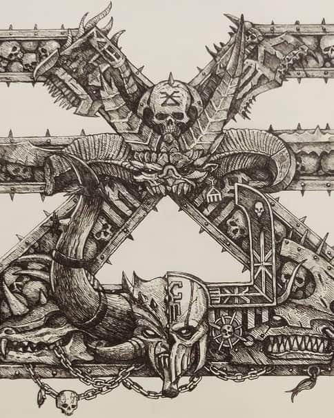 Khorne Insignia by L J Koh 