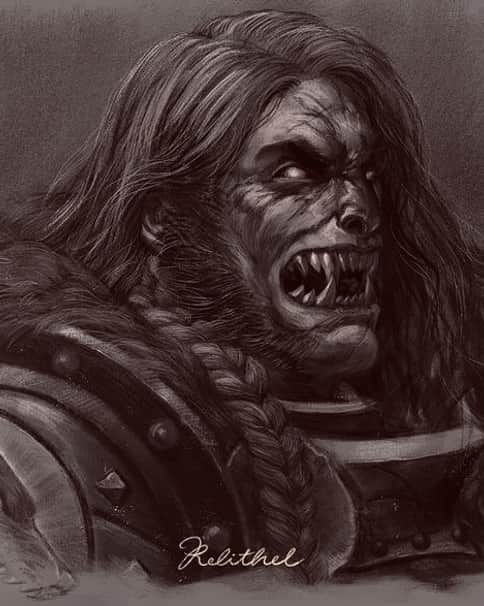 Leman Russ but Wulfen by Relithel 
