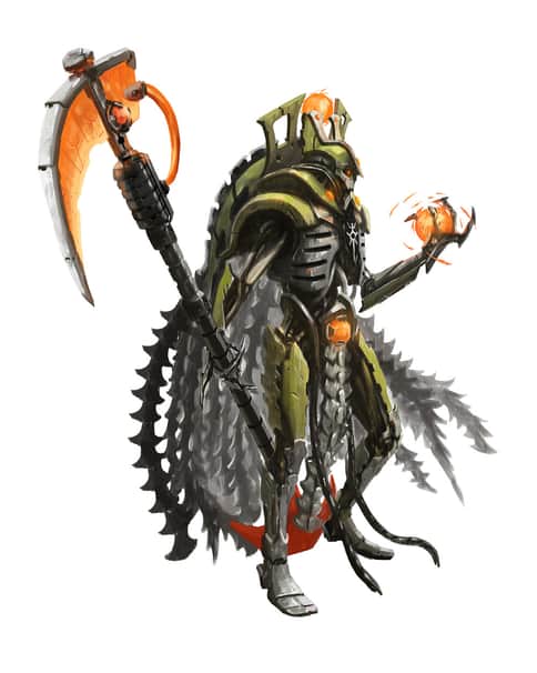 Necron Overlord by Fred Rambaud 
