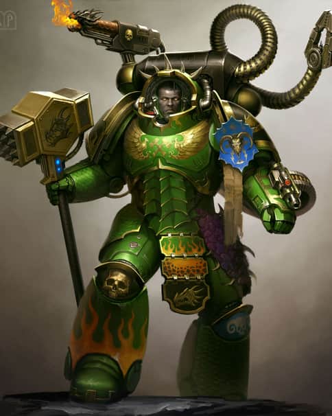Salamanders Librarian by Elijah ArhPriest 