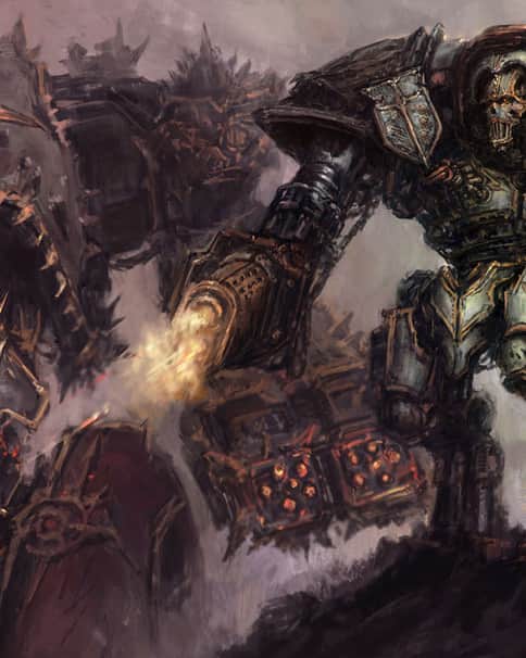 Titans of 40K by Dmitry Brushray 