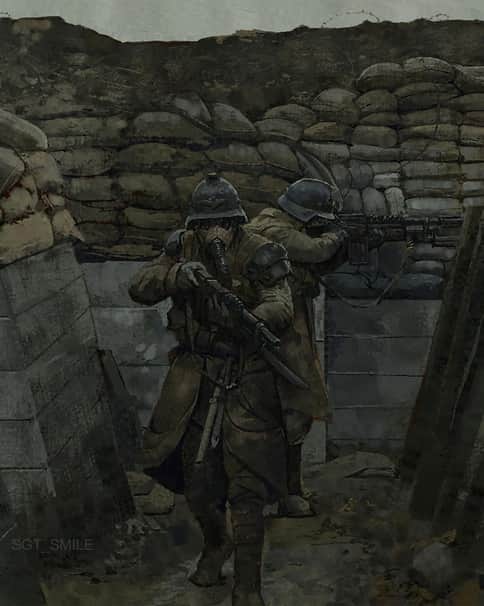 Trench Warfare by Tanawat Muninnimit 
