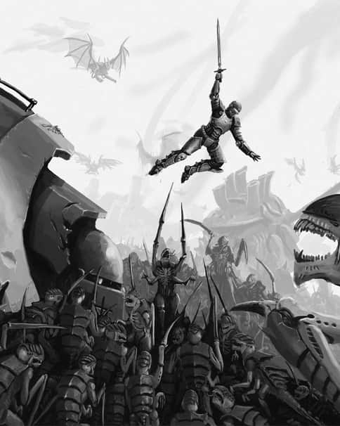 Tyranids by Marat Tazhitdinov 