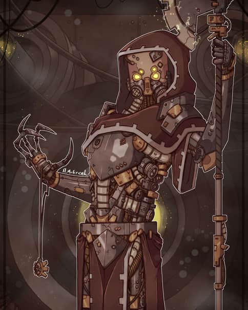 Tech-Priest by Alex McGreal 