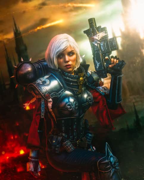 Adepta Sororitas by Adam Kupka 
