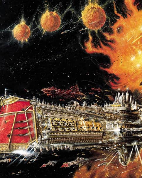 Battlebarge by John Blanche