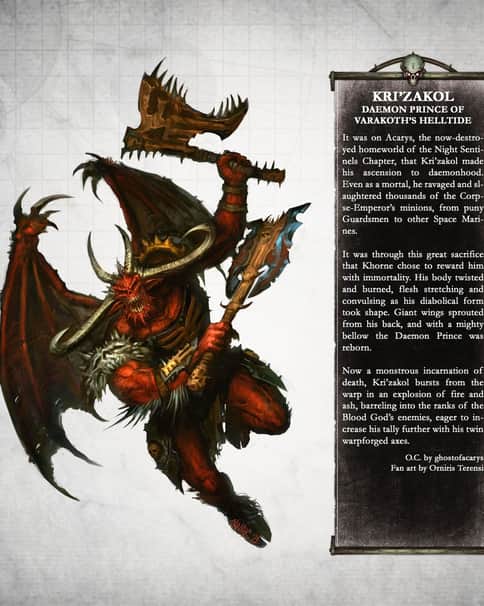 Bloodthirster Kri’kazol by Orniris Terensi 