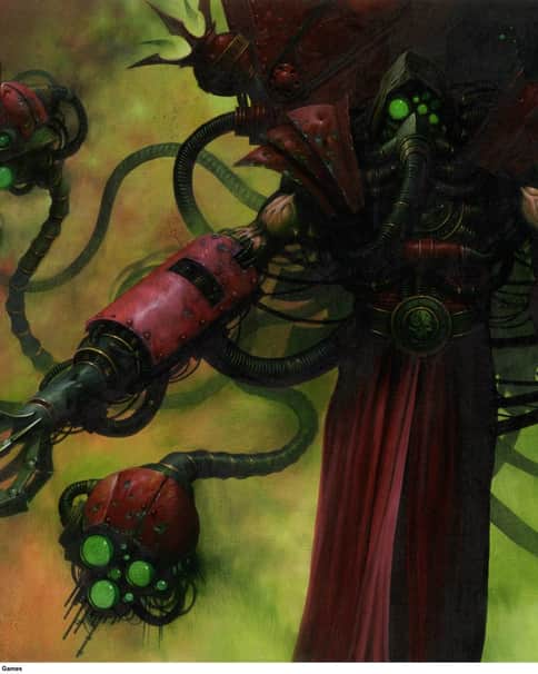 Dark Tech Priest by Wayne England